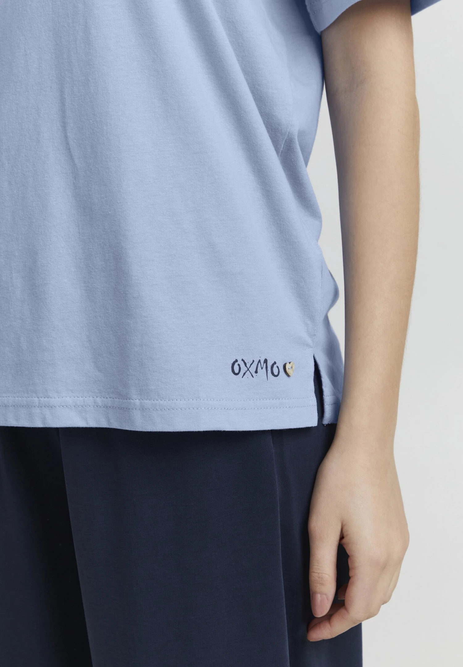 OXMO Pinala - Camiseta Básica - Bel Air Blue 5 OXMO Pinala - Camiseta Básica - Bel Air Blue - Imagen 5