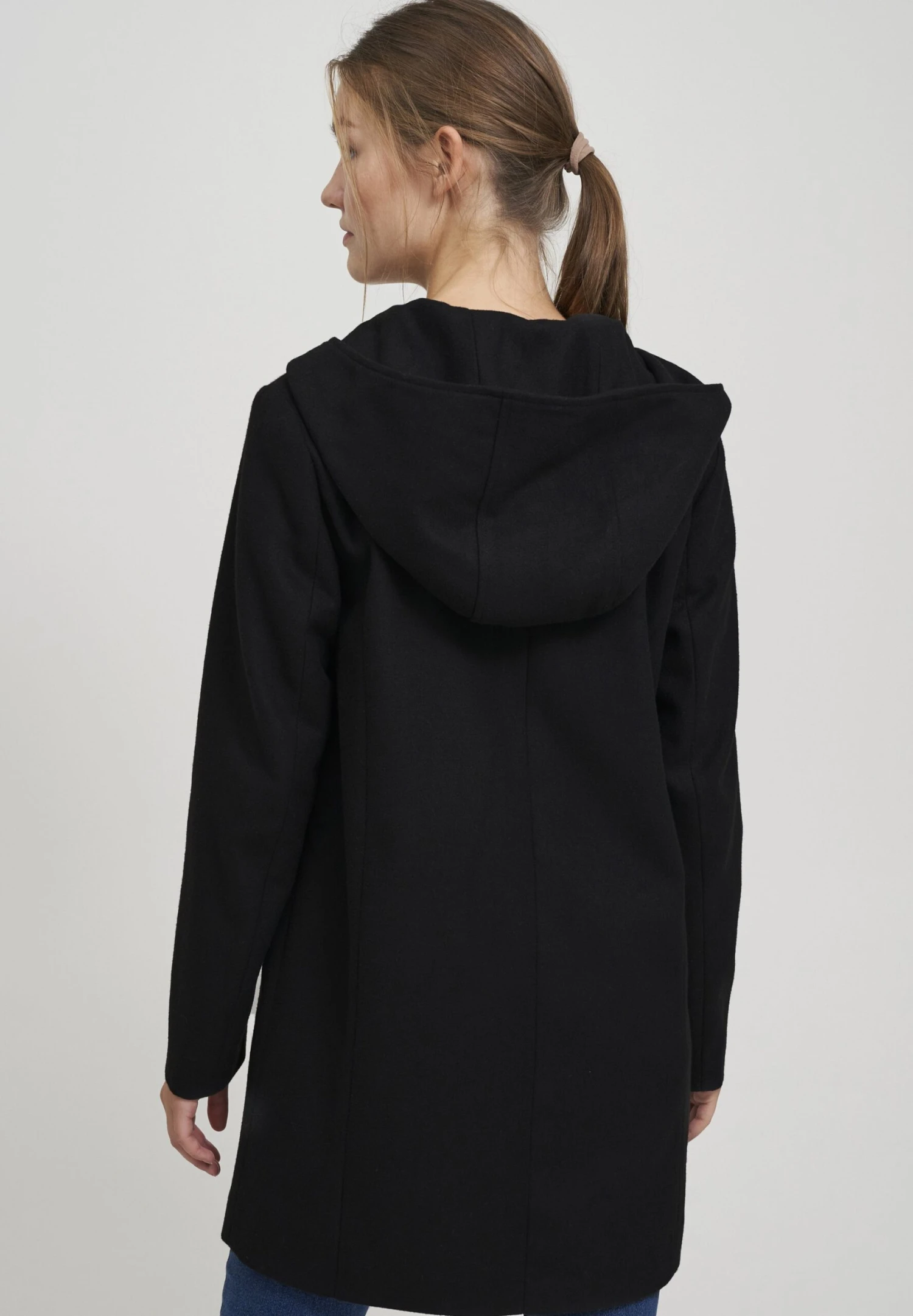 OXMO Oxnelina - Abrigo De Invierno - Black 3 OXMO Oxnelina - Abrigo De Invierno - Black - Imagen 3