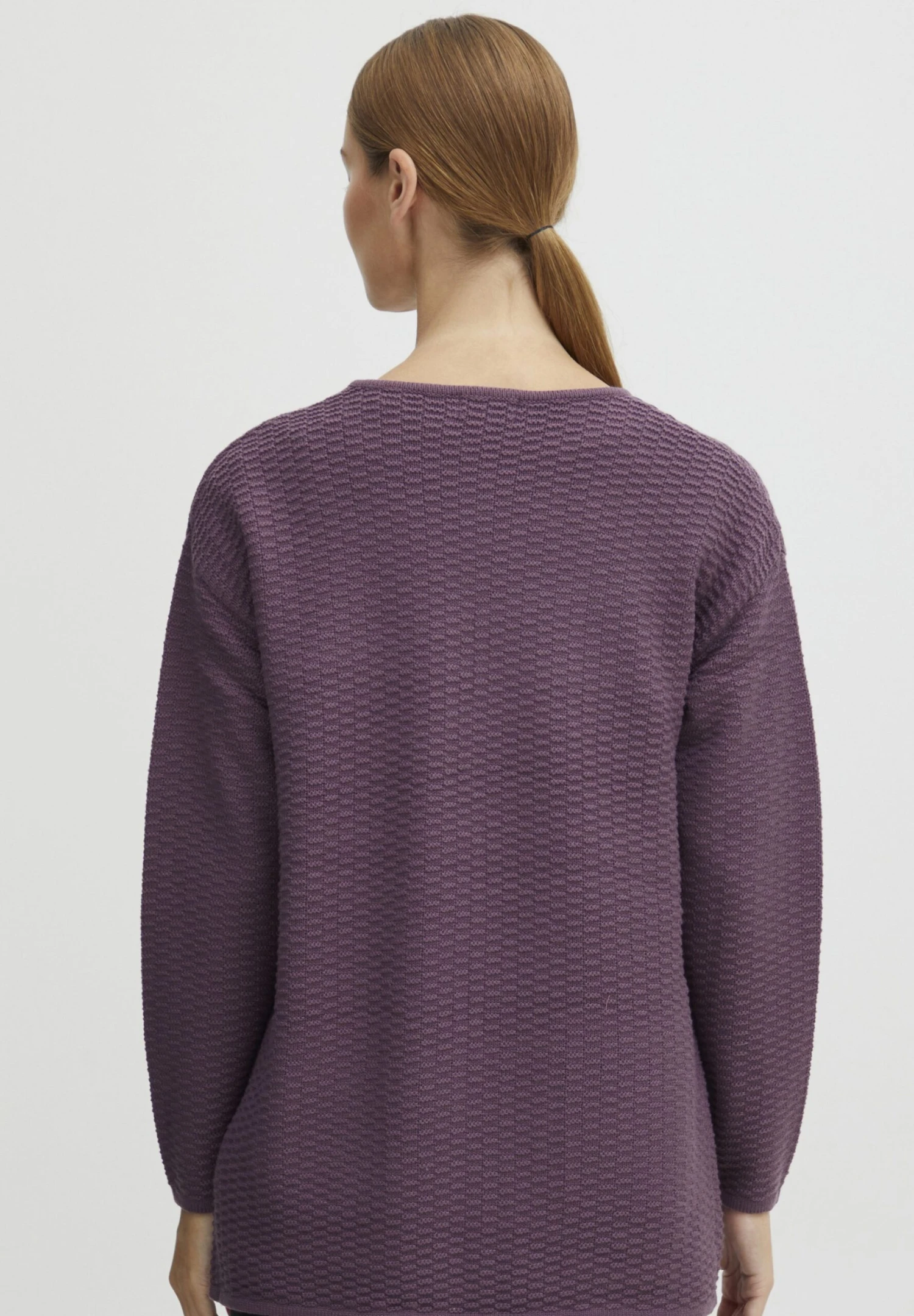 OXMO Oxmiline - Chaqueta De Punto - Grape Jam 3 OXMO Oxmiline - Chaqueta De Punto - Grape Jam - Imagen 3