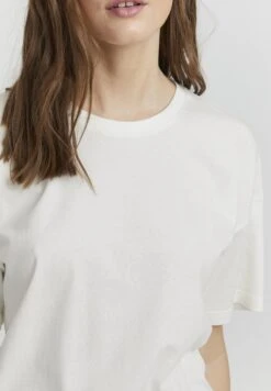 OXMO Pinala - Camiseta Básica - Cloud Dancer -OXMO Tienda de ventas 99c3b189ddec46c497558196e97a04fc