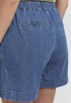 OXMO Oxlillith - Shorts Vaqueros - Mid Blue Denim -OXMO Tienda de ventas a9fd68b8db624fc0950b5bc5e8a84312