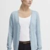 OXMO Oxhelene - Chaqueta De Punto - Blue Bell Melange
