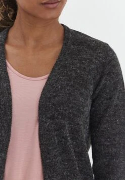 OXMO Oxnena - Chaqueta De Punto - Charcoal Mix -OXMO Tienda de ventas b3d59f42cdda4aa5affd20b229803eed