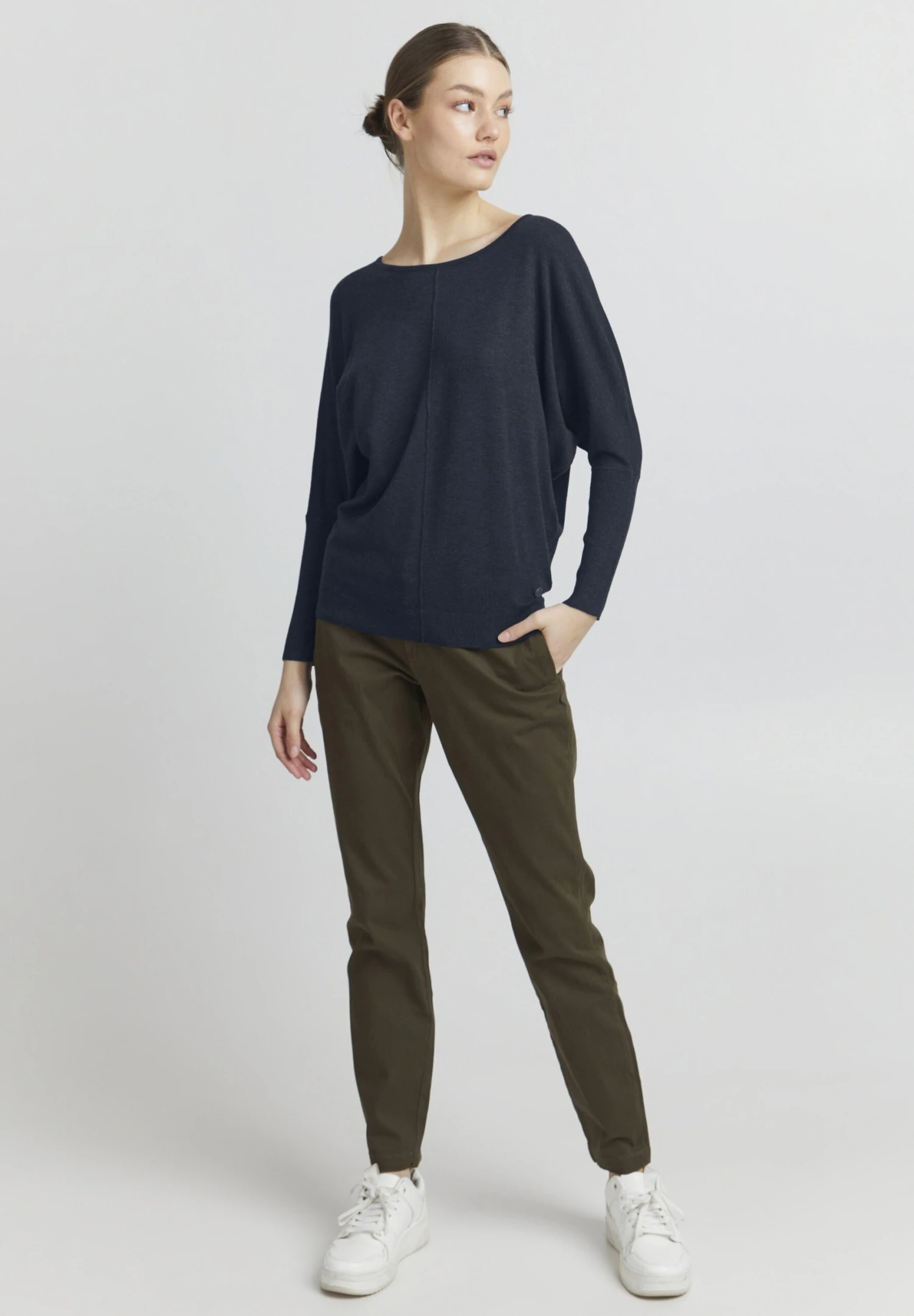 OXMO Oxherdis - Jersey De Punto - Total Eclipse Melange 2 OXMO Oxherdis - Jersey De Punto - Total Eclipse Melange - Imagen 2