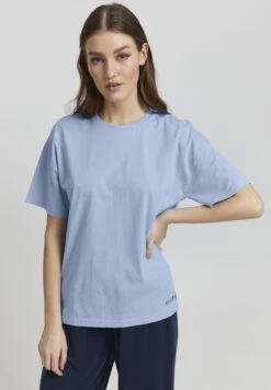 OXMO Pinala - Camiseta Básica - Bel Air Blue