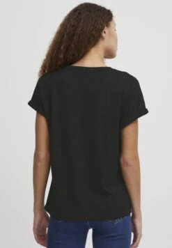 OXMO Oxkatie - Camiseta Básica - Black -OXMO Tienda de ventas bee10a603612459fabc1610e0cc1804d