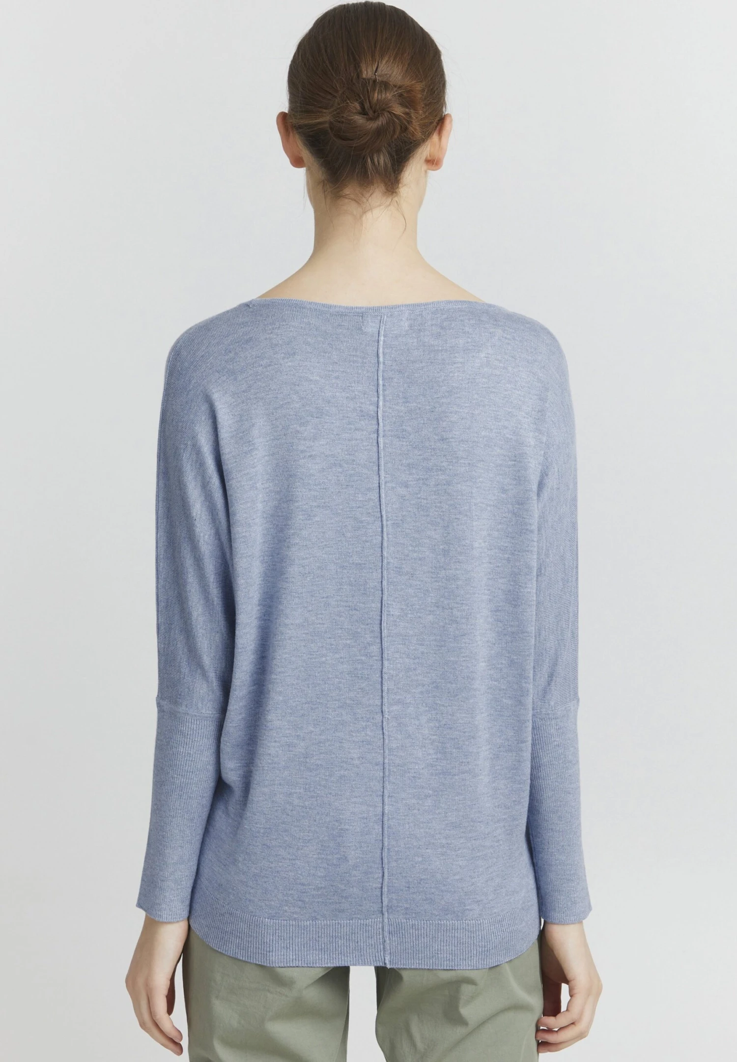 OXMO Oxherdis - Jersey De Punto - Kentucky Blue Melange 3 OXMO Oxherdis - Jersey De Punto - Kentucky Blue Melange - Imagen 3