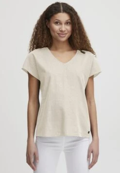 OXMO Sabine - Blusa - Cement