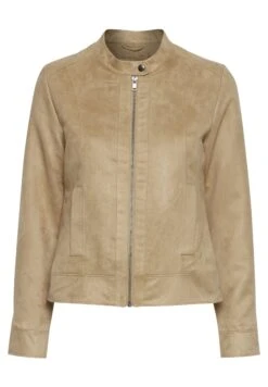 OXMO Peggy - Chaqueta De Cuero Sintético - Tannin 11 OXMO Peggy - Chaqueta De Cuero Sintético - Tannin -OXMO Tienda de ventas cec04b74692f4870ba5f19d355b79b0a