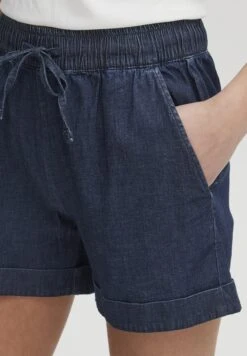 OXMO Oxlillith - Shorts Vaqueros - Dark Blue Denim -OXMO Tienda de ventas cf36eac03ec741d69184f8a1dd24eef4