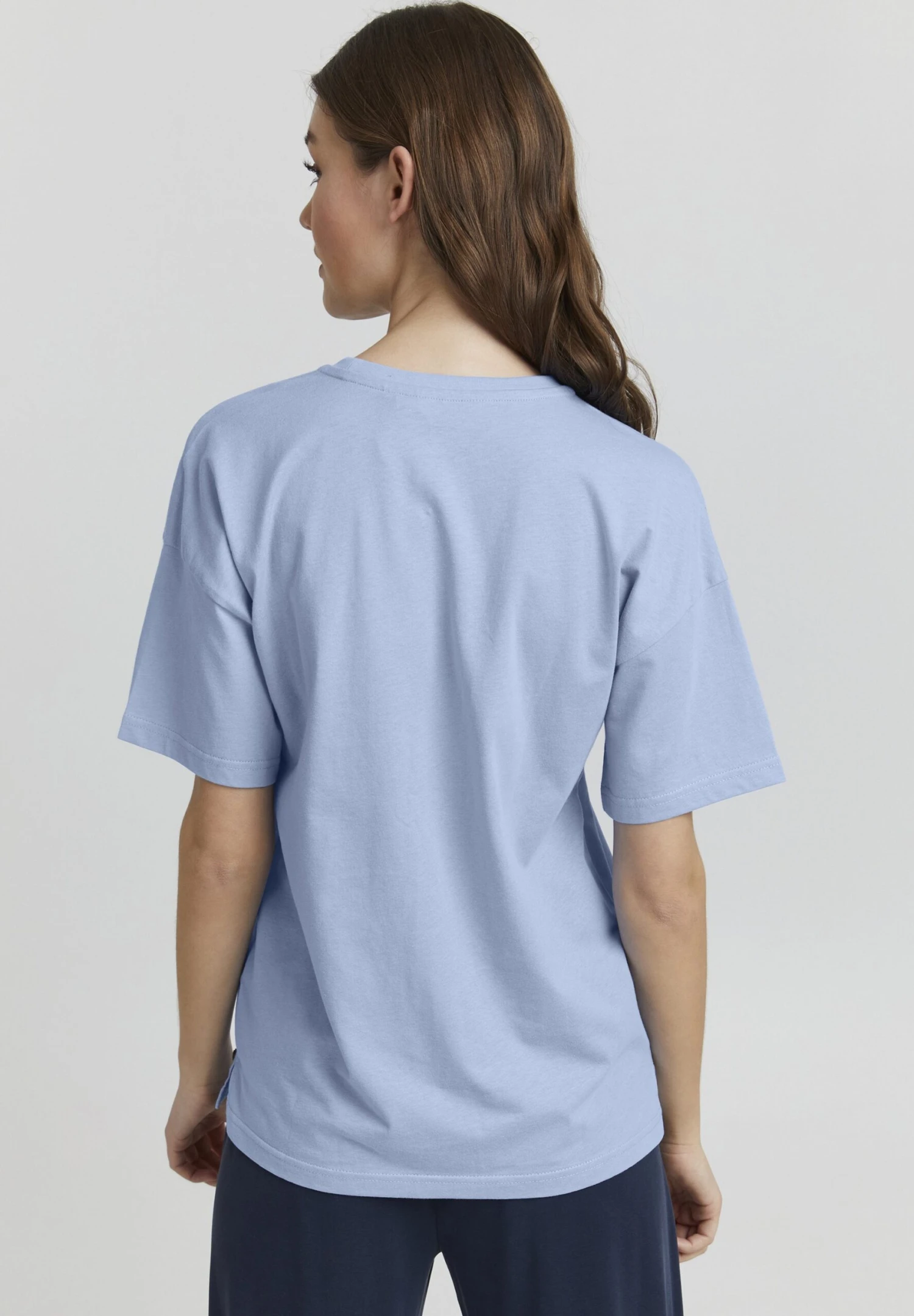 OXMO Pinala - Camiseta Básica - Bel Air Blue 3 OXMO Pinala - Camiseta Básica - Bel Air Blue - Imagen 3