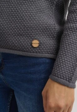 OXMO Oxhanna - Jersey De Punto - Pewter -OXMO Tienda de ventas d2baf5bf97784305890a3d67cb089b54