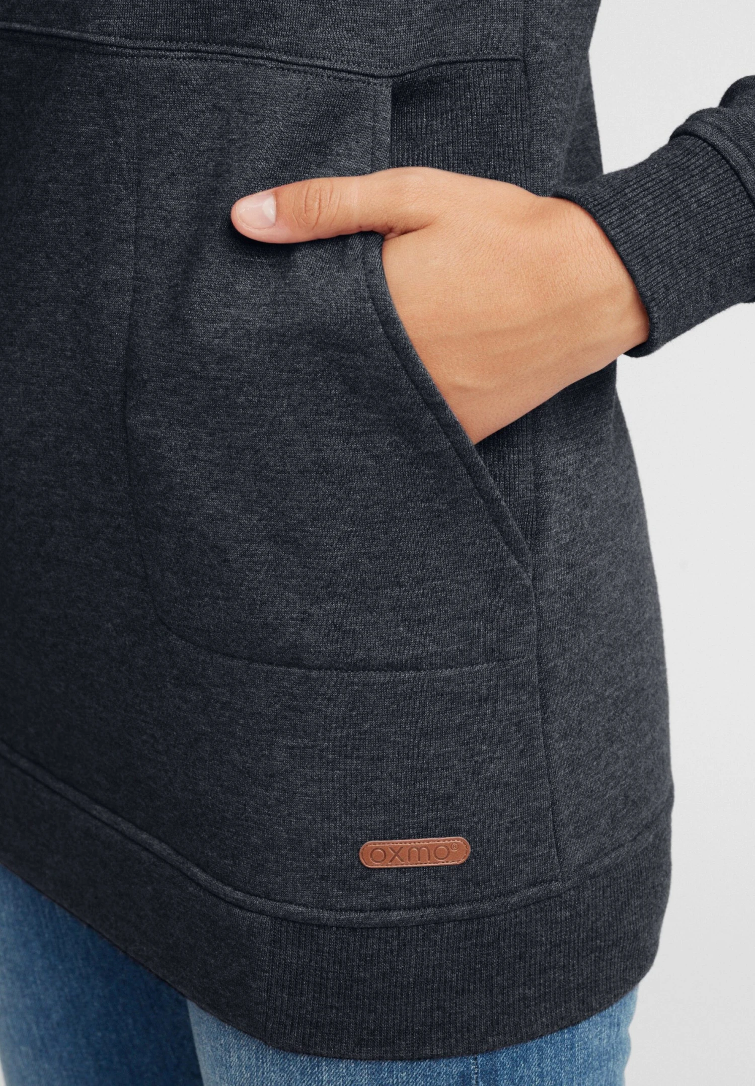 OXMO Oxvilma - Sudadera - Dar Grey M 5 OXMO Oxvilma - Sudadera - Dar Grey M - Imagen 5