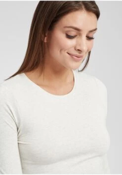 OXMO Oxmarie - Camiseta De Manga Larga - Oyster Grey Melange -OXMO Tienda de ventas d7e7f2859fe44d7a9b33f56952957d5c