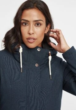 OXMO Oxmelly - Abrigo De Invierno - Insignia Blue -OXMO Tienda de ventas d823cd58a80443159e1bec544bef156b