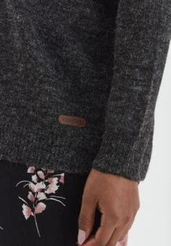 OXMO Oxnena - Chaqueta De Punto - Charcoal Mix -OXMO Tienda de ventas dbf05e121b8b4c45a425863689d0331f