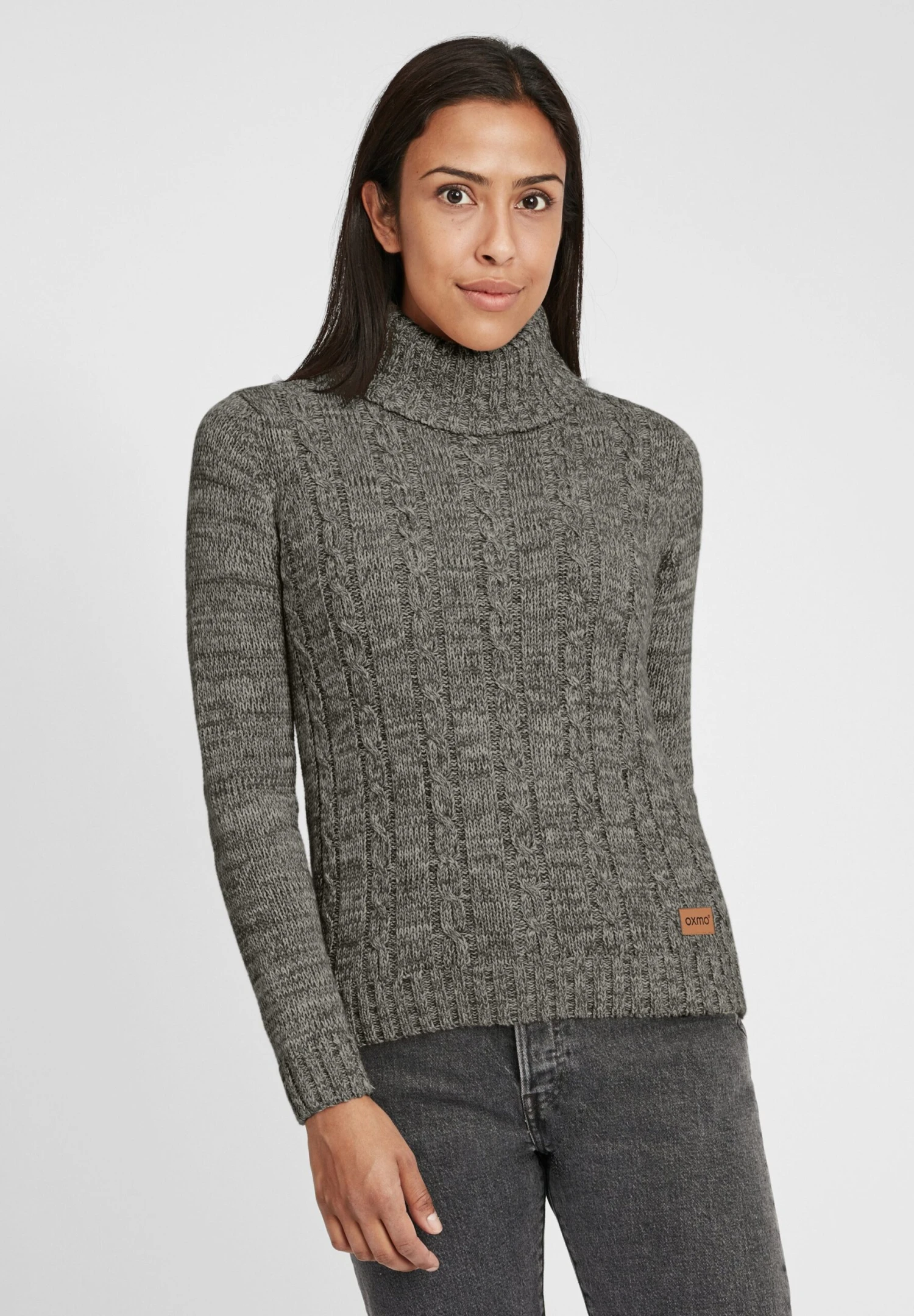 OXMO Oxphilipa - Jersey De Punto - Dark Grey 1 OXMO Oxphilipa - Jersey De Punto - Dark Grey