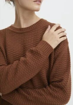 OXMO Oxmilika - Vestido De Punto - Brunette -OXMO Tienda de ventas e7dc6834ecad46c1b6e36d4c7bdcb6b1