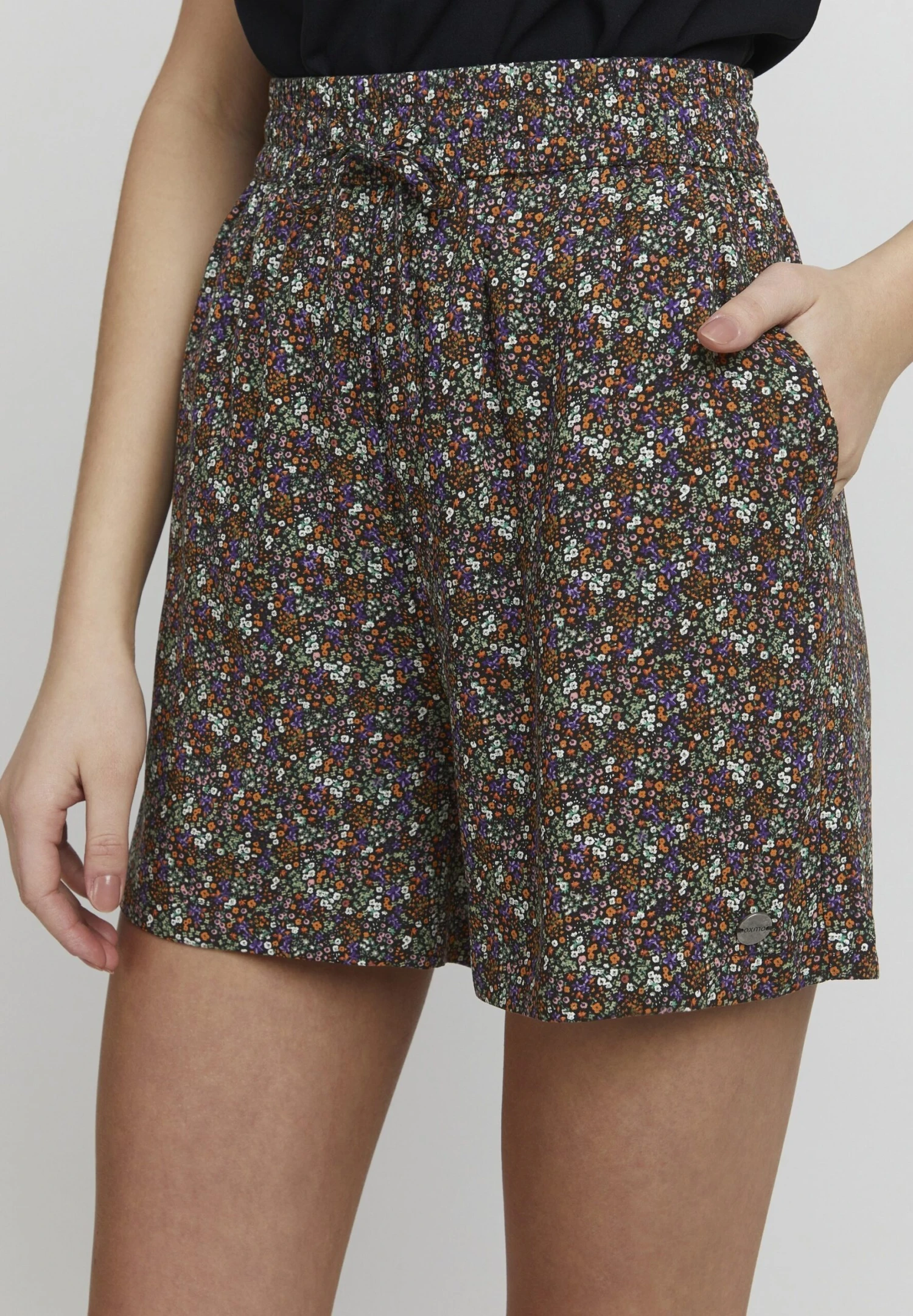 OXMO Eldird - Shorts - Burnt Orange Mix 4 OXMO Eldird - Shorts - Burnt Orange Mix - Imagen 4