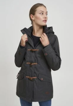 OXMO Oxbrooke - Abrigo De Invierno - Dark Grey