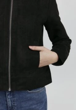 OXMO Peggy - Chaqueta De Cuero Sintético - Black -OXMO Tienda de ventas f4c2f3becbf64231b3eb6884f43bdce0