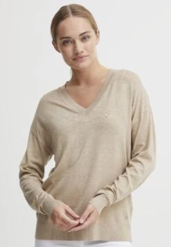 OXMO Oxhelle - Jersey De Punto - Cement Melange