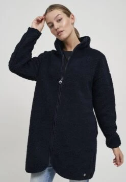 OXMO Oxtova - Sudadera Con Cremallera - Dark Blue