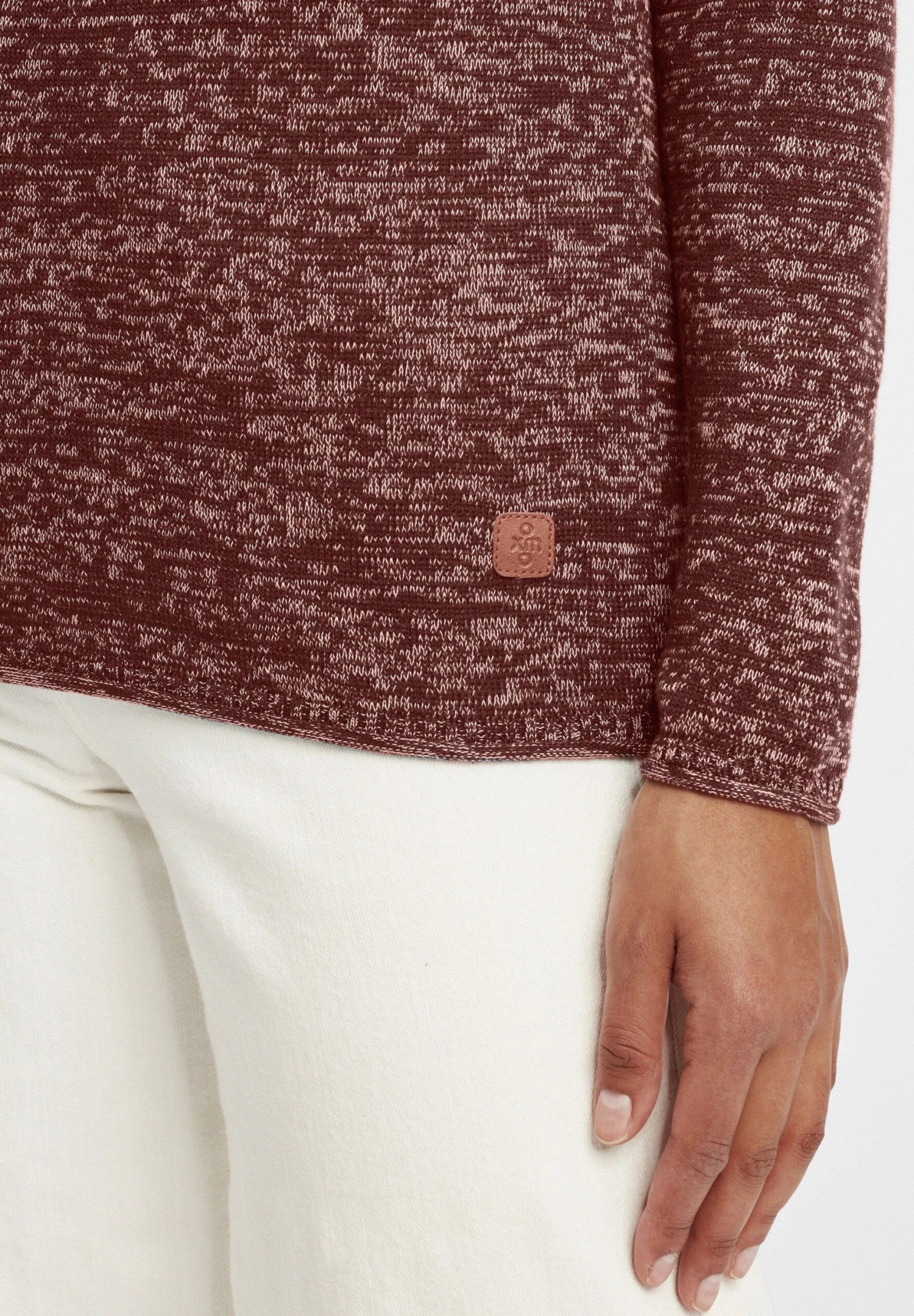 OXMO Oxdaniela - Jersey De Punto - Andorra Red 5 OXMO Oxdaniela - Jersey De Punto - Andorra Red - Imagen 5