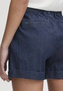 OXMO Oxlillith - Shorts Vaqueros - Dark Blue Denim -OXMO Tienda de ventas fc3fd7f9e4fe4ee7827d5cb6fc428275